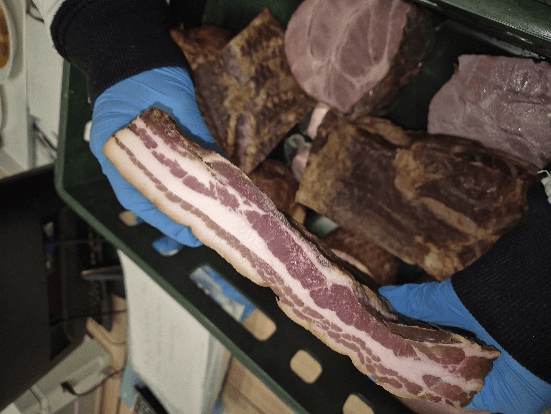 Sirova dimljena slanina (0% kala)